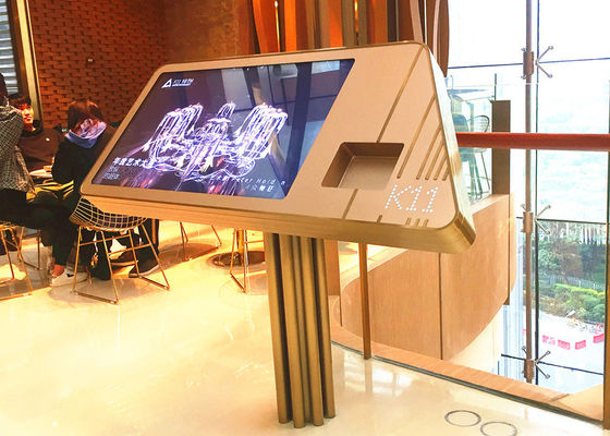 Trung Quốc Siêu thị thông tin kỹ thuật số Kiosk / Màn hình cảm ứng 42 inch với máy quét mã vạch nhà cung cấp