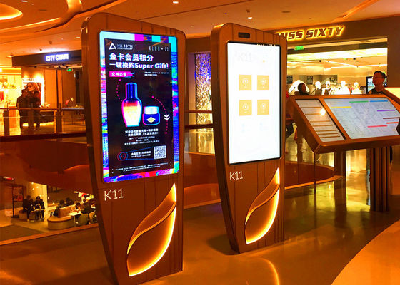 Trung Quốc Màn hình cảm ứng tương tác tùy chỉnh Kiosk 300 ~ 400 nits Độ sáng cho tàu điện ngầm / sân bay nhà cung cấp