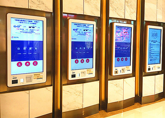 Trung Quốc Siêu thị thông tin kỹ thuật số Kiosk, Kiosk màn hình cảm ứng 43 inch với thiết bị đầu cuối POS nhà cung cấp