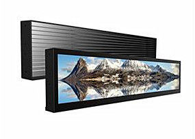 Trung Quốc Dải thanh LCD Tín hiệu kỹ thuật số / Màn hình LCD kéo dài Hỗ trợ Video Full HD 1080P nhà cung cấp