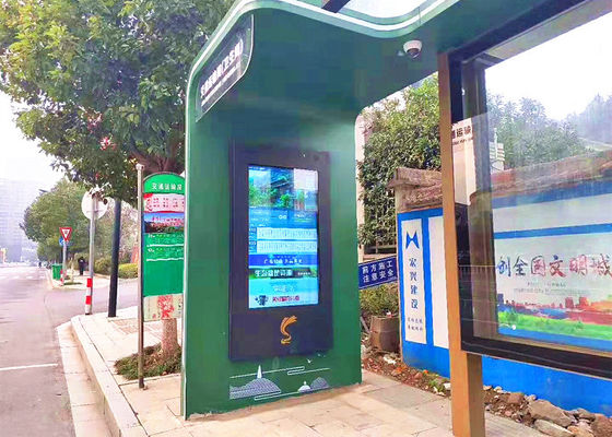 Trung Quốc Bảng hiệu kỹ thuật số ngoài trời lớn hiển thị độ phân giải 1920 * 1080 cho quảng cáo dừng xe buýt nhà cung cấp
