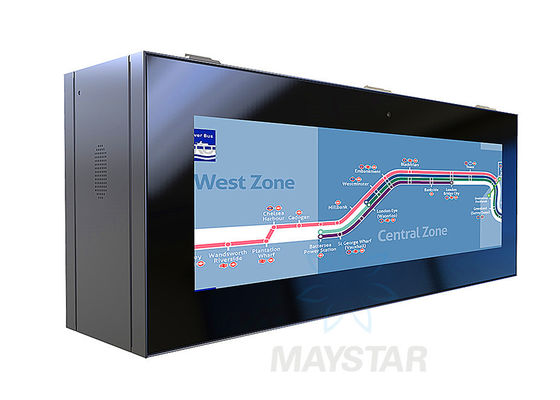 Trung Quốc Màn hình LCD Signage kỹ thuật số / Wifi kỹ thuật số độ sáng cao cho trạm xe buýt nhà cung cấp