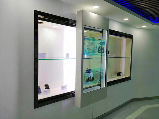 Trung Quốc Cửa sổ màn hình cảm ứng trong suốt 32 inch / Màn hình hiển thị kỹ thuật số LCD công nghiệp nhà cung cấp