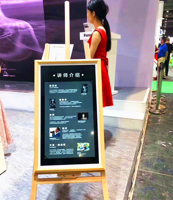 Trung Quốc Thời trang LCD Bảng hiệu kỹ thuật số Màn hình cảm ứng Giá đỡ sàn / Giá treo tường / Khung mở Tùy chọn nhà cung cấp