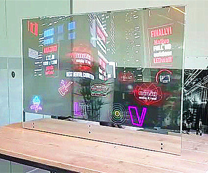 Trung Quốc Màn hình cảm ứng điện dung OLED 55 inch, màn hình hiển thị nhân vật OLED nhẹ nhà cung cấp