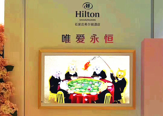 Trung Quốc Màn hình Signage LCD có kích thước tùy chỉnh được tích hợp với máy ảnh, máy in nhà cung cấp