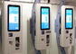 Thông tin công cộng kỹ thuật số Kiosk Màn hình cảm ứng Kiểu đứng với máy in nhiệt nhà cung cấp