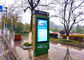 Trạm xe buýt Totem Signage kỹ thuật số, màn hình cảm ứng kỹ thuật số bên ngoài nhà cung cấp