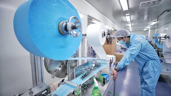 Máy làm mặt nạ phẫu thuật không dệt dùng một lần Ổn định chạy 220 V / 50Hz nhà cung cấp